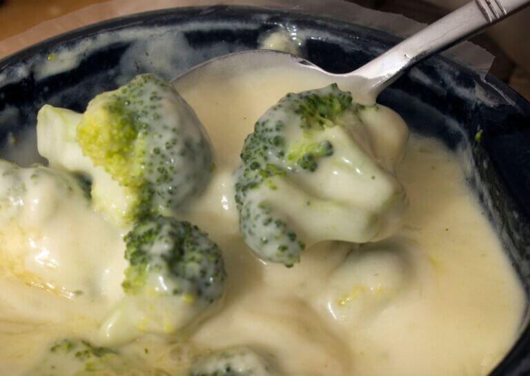 Freeze cheese sauce